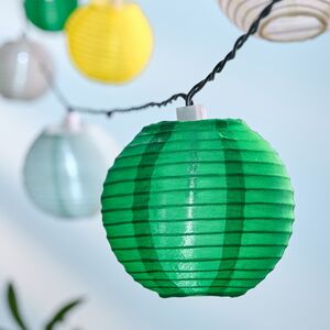 Гирлянда на солнечной батарее Spring Vibes 4.5 м, 8 разноцветных ламп с холодными белыми LED, черный ПВХ, IP44 Kaemingk (Кейминг) фото 2
