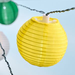 Гирлянда на солнечной батарее Spring Vibes 4.5 м, 8 разноцветных ламп с холодными белыми LED, черный ПВХ, IP44 Kaemingk (Кейминг) фото 4