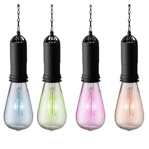 Подвесной солнечный светильник Solar Furiosa 20 см, розовый, IP44 Kaemingk фото 4