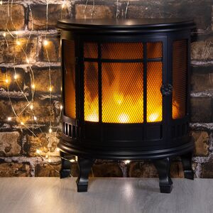 Декоративный камин без обогрева Буржуа 35*30 см, батарейки (Kaemingk, Нидерланды). Артикул: 895381