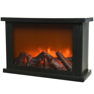 Декоративный камин без обогрева Классик 30*20 см, батарейки Kaemingk фото 2