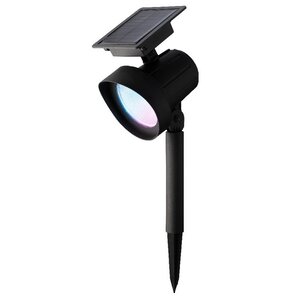 Солнечный светильник - прожектор Solar Lakey 32 см, 2 шт, 8 режимов смены цветов, IP44 Kaemingk фото 13