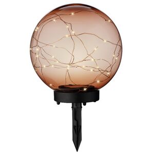 Садовый солнечный светильник Solar Tadema Amber 28*20 см, IP44 Kaemingk фото 3