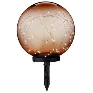 Садовый солнечный светильник Solar Tadema Amber 38*30 см, IP44 Kaemingk фото 3