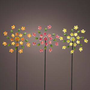 Садовый светильник на солнечной батарее Solar - Daisy Orange 119 см, с вращением, IP44 Kaemingk (Кейминг) фото 4