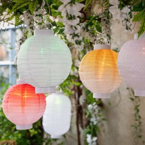 Китайский фонарик на солнечной батарее Solar Verano 23*20 см, цветные RGB LED с эффектом живого пламени, IP44 Kaemingk фото 2