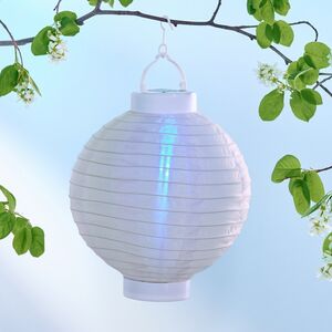 Китайский фонарик на солнечной батарее Solar Verano 23*20 см, цветные RGB LED с эффектом живого пламени, IP44 Kaemingk (Кейминг) фото 3
