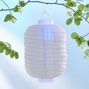 Китайский фонарик на солнечной батарее Solar Verano 30*20 см, цветные RGB LED с эффектом живого пламени, IP44 Kaemingk (Кейминг) фото 2