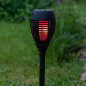 Садовый фонарь на солнечной батарее Solar Samoa 49*10 см, RGB LED с эффектом живого пламени, IP44 Kaemingk (Кейминг) фото 7