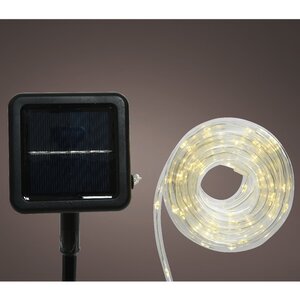 Светодиодный дюралайт на солнечной батарее Lumineo Solar 9.95 м, 200 теплых белых LED ламп, контроллер, IP44 Kaemingk фото 2