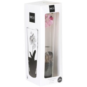 Искусственный цветок в кашпо Орхидея Королевская 50 см розовая Edelman фото 5