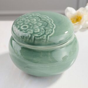 Ароматическая свеча Barnsley Sage 9 см зеленая Koopman фото 2