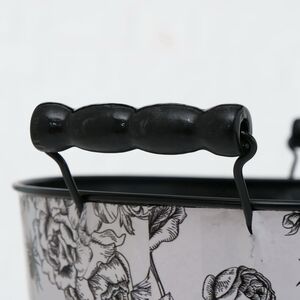 Металлическое кашпо Розалин 22 см Boltze фото 6