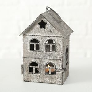 Декоративный подсвечник - домик Геттинген 12 см (Boltze, Германия). Артикул: 9824930