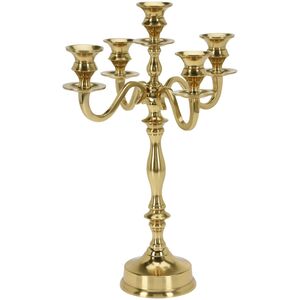 Подсвечник канделябр на 5 свечей Финвальдо 40 см (Koopman, Нидерланды). Артикул: A06931950