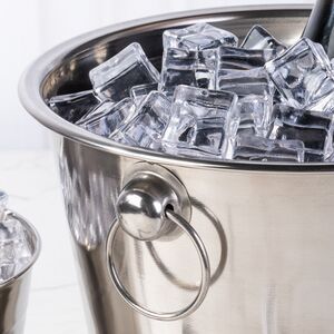 Набор для бармена Лонго - ведерко для шампанского и для льда с щипцами, шейкер Koopman фото 2