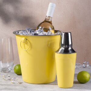 Шейкер для коктейлей Фанданго 500 мл, желтый Koopman фото 3