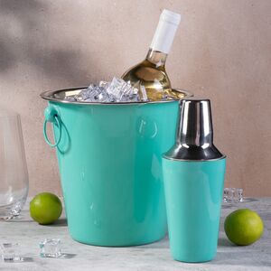 Шейкер для коктейлей Фанданго 500 мл, бирюзовый Koopman фото 3