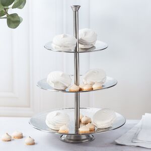 Трехъярусная этажерка для фруктов и закусок Тарантелла, 36 см (Koopman, Нидерланды). Артикул: A12441130