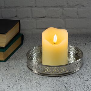 Декоративный зеркальный поднос Женевьева 15 см Koopman (Купман) фото 2