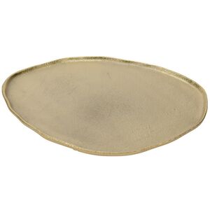 Металлический поднос Mercurio 31*26 золотой (Koopman, Нидерланды). Артикул: A63100020