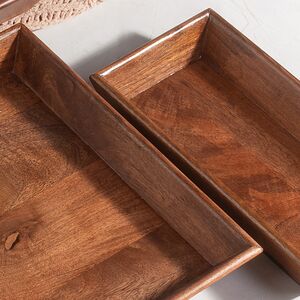 Набор деревянных подносов Тибо 28-63 см, 3 шт Koopman фото 2