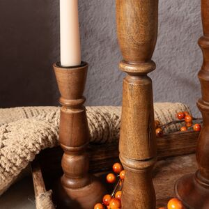 Деревянный подсвечник Andrea Gentile 28 см Koopman фото 10