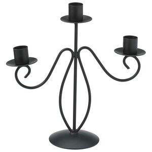 Подсвечник металлический Gabriel на 3 свечи 22 см