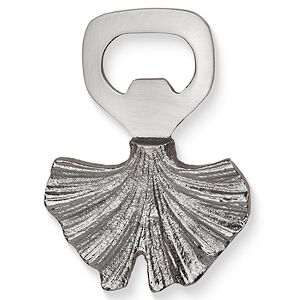 Открывалка для бутылок Тропикана Silver - Лист Гингко 10 см Koopman (Купман) фото 3