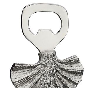 Открывалка для бутылок Тропикана Silver - Лист Гингко 10 см Koopman (Купман) фото 4
