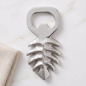 Открывалка для бутылок Тропикана Silver - Монстера 10 см