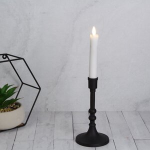Декоративный подсвечник для 1 свечи Лиабрен 17 см черный (Koopman, Нидерланды). Артикул: ID73669
