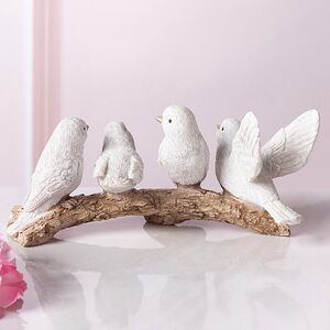 Декоративная фигурка Белые Птицы 16 см Koopman (Купман) фото 4