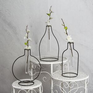 Ваза для одного цветка Бруклин 22 см Koopman фото 2