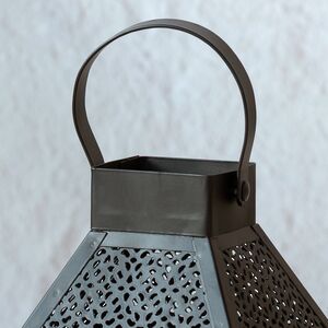 Набор подсвечников - фонарей Кармиэль 20-38 см, 3 шт, металл Koopman фото 3