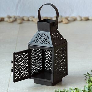 Набор подсвечников - фонарей Кармиэль 20-38 см, 3 шт, металл Koopman фото 9