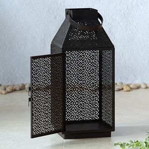 Набор подсвечников - фонарей Кармиэль 20-38 см, 3 шт, металл Koopman фото 12