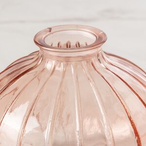 Стеклянная ваза для цветов Майенн 9 см персиковая Koopman (Купман) фото 2