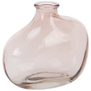 Стеклянная ваза Верджин Мурано 9 см пыльная роза