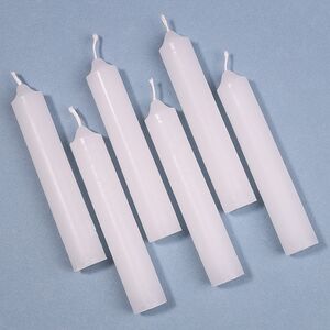 Набор свечей Fiona 12 см, 6 шт, белый Koopman фото 4