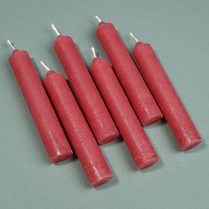 Набор свечей Fiona 12 см, 6 шт, темно-розовый  Koopman фото 2