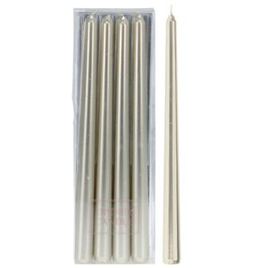 Высокие свечи Античный Блеск 29 см, 4 шт, шампань (Koopman, Нидерланды). Артикул: ACC300520