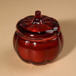 Свеча в стакане Тыковка Рут 9 см каштановый Koopman фото 2