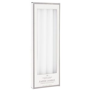 Высокие свечи Руджеро 25 см, 4 шт, белые (Koopman, Нидерланды). Артикул: ACC327590-2