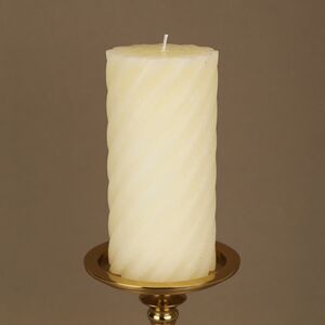 Декоративная свеча Айвори 14*7 см кремовая (Koopman, Нидерланды). Артикул: ACC675210
