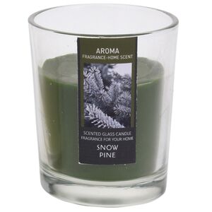 Арома свеча в стакане Снежная Хвоя 6 см (Koopman, Нидерланды). Артикул: ACC676000-3