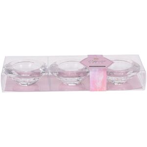 Стеклянный подсвечник для чайной свечи Felicity 7 см, 3 шт Koopman (Купман) фото 6