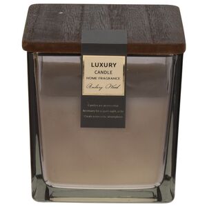 Ароматическая свеча Neriss - Ambery Wood 8 см, в стеклянном стакане (Koopman, Нидерланды). Артикул: ACC684390-2