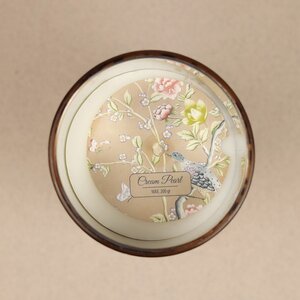 Ароматическая свеча Denise - Cream Pearl 10 см, в стеклянном стакане Koopman фото 2