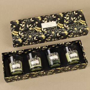 Набор ароматических свечей в стакане Finneoly - Jungle Safari 6 см, 4 шт, в подарочной упаковке Koopman фото 5